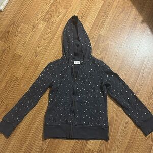 CRB Girl Zip Up Hoodie Size 10/12